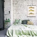 White Brick Wall Interior Designs