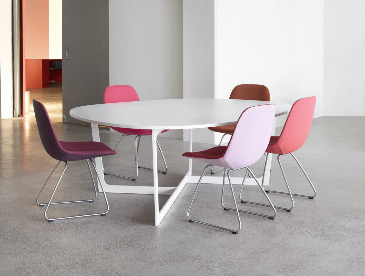 Insula Meeting Table Revit Families
