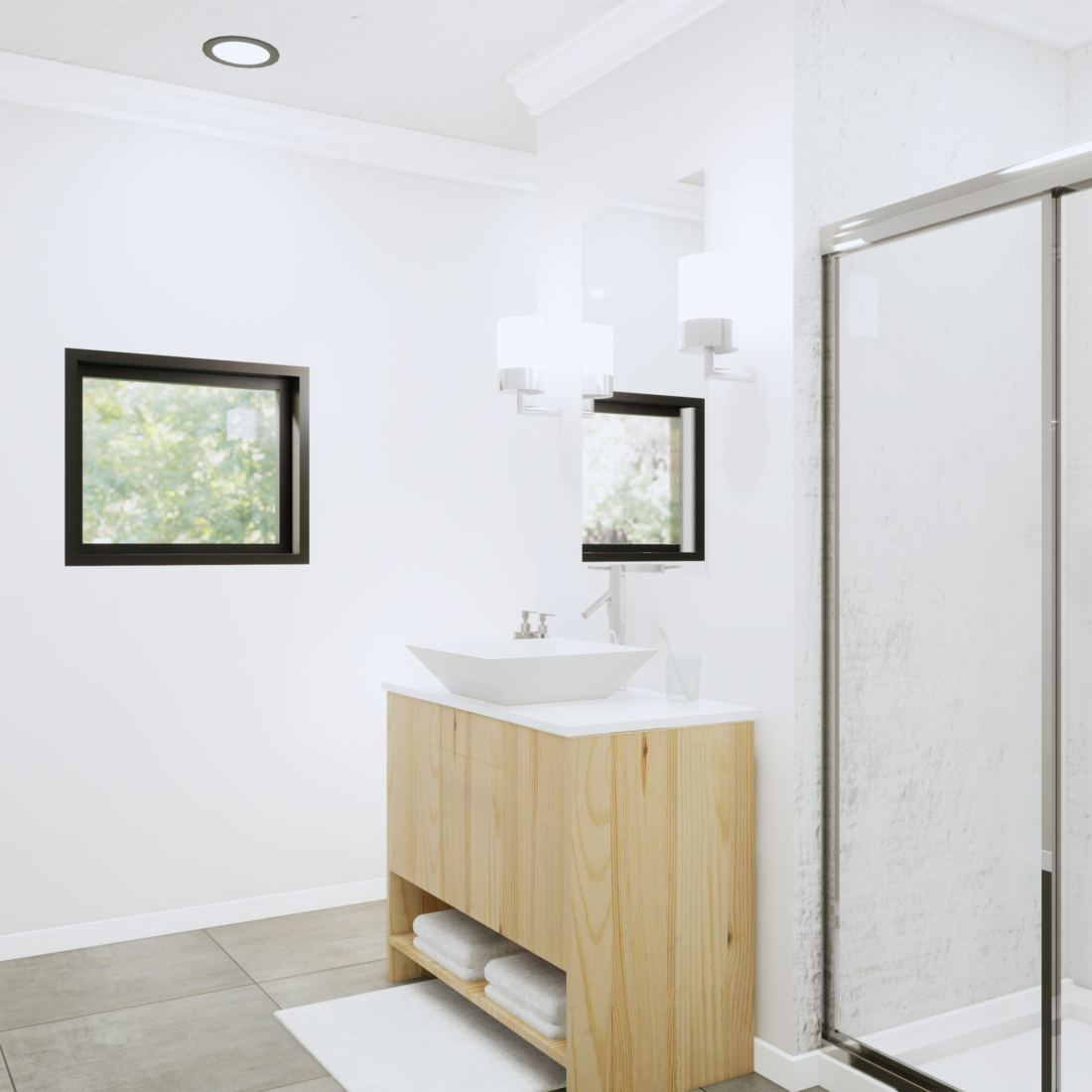 Bathroom Revit Scene Model Revit Scenes