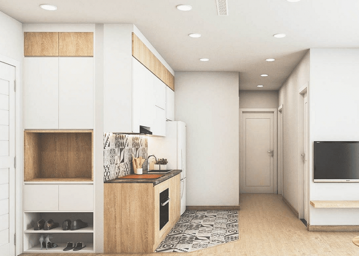 Simple Minimalist Apartment Sketchup Model Scene - Image 2