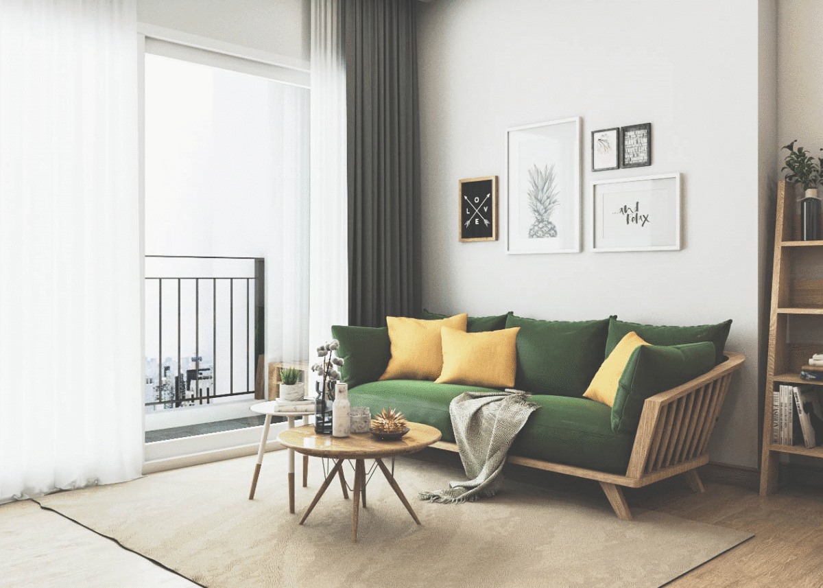 Simple Minimalist Apartment Sketchup Model Scene - Image 4